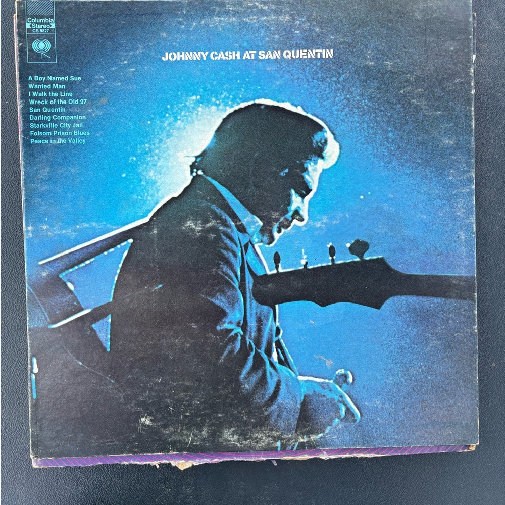 Johnny Cash At San Quentin Vinyl Record